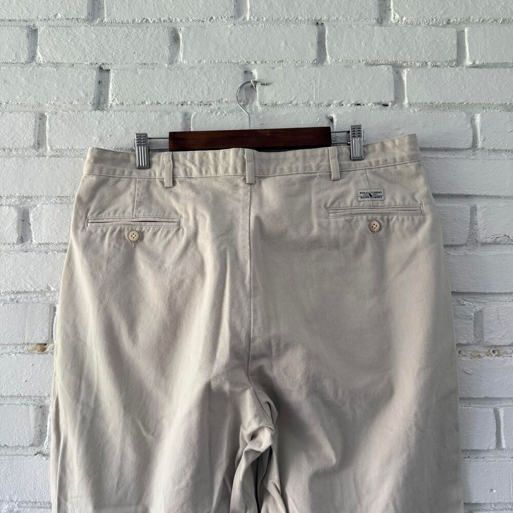 Polo-ralph-lauren Men's Cream and Tan Trousers